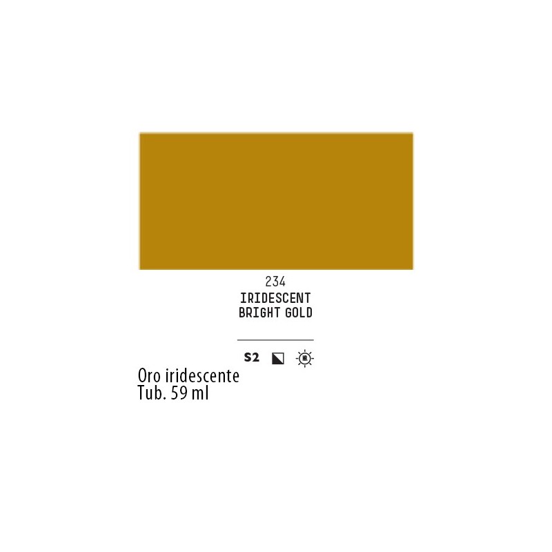 234 - Liquitex Heavy Body Oro iridescente