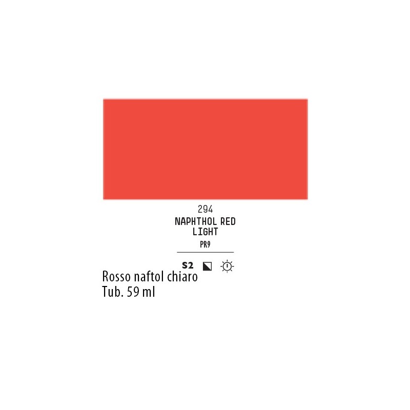 294 - Liquitex Heavy Body Rosso naftolo chiaro