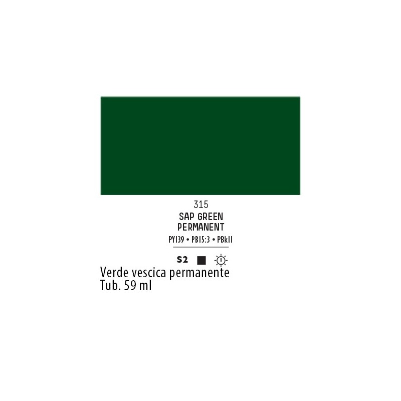 315 - Liquitex Heavy Body Verde vescica permanente