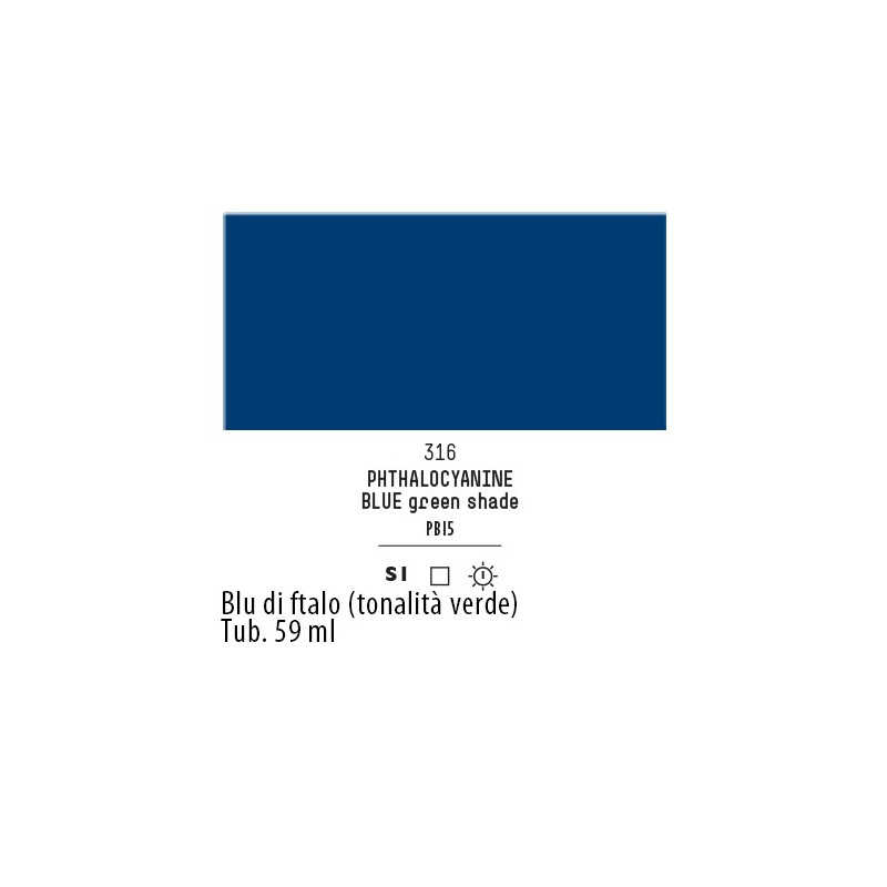 316 - Liquitex Heavy Body Blu di ftalo (tonalita verde)
