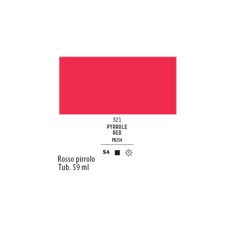 321 - Liquitex Heavy Body Rosso pirrolo