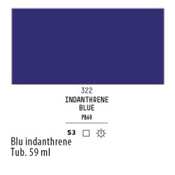 322 - Liquitex Heavy Body Blu indanthrene