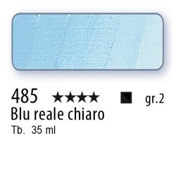 485 - Schmincke Olio Mussini blu reale chiaro