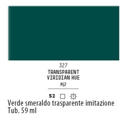 327 - Liquitex Heavy Body Verde smeraldo trasparente imit.