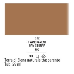 332 - Liquitex Heavy Body Terra di Siena naturale trasparente