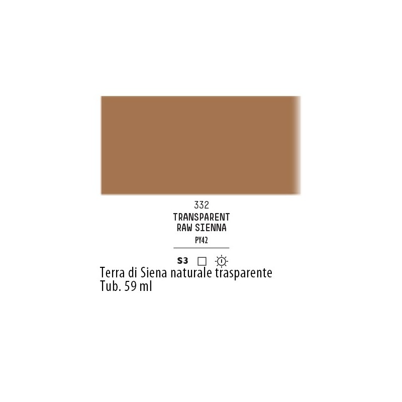 332 - Liquitex Heavy Body Terra di Siena naturale trasparente