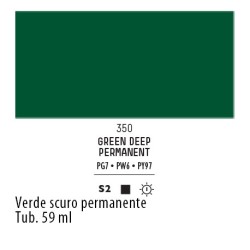 350 - Liquitex Heavy Body Verde scuro permanente