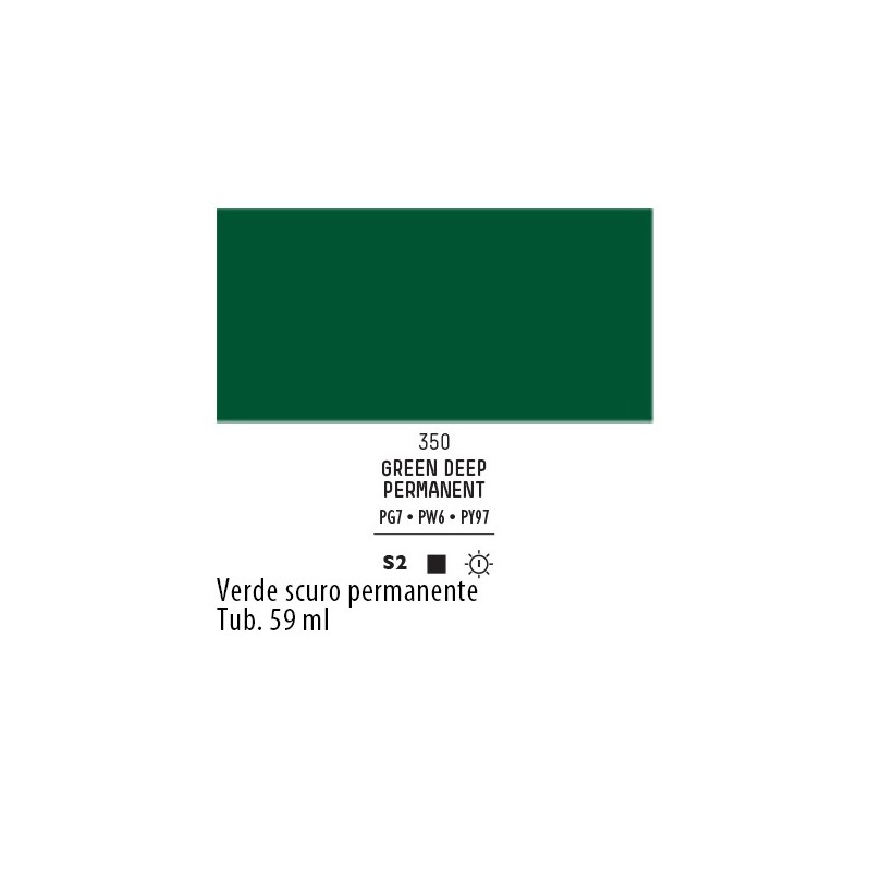 350 - Liquitex Heavy Body Verde scuro permanente