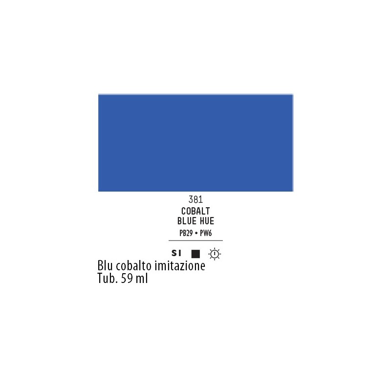 381 - Liquitex Heavy Body Blu di cobalto imit.