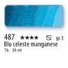 487 - Mussini blu celeste manganese