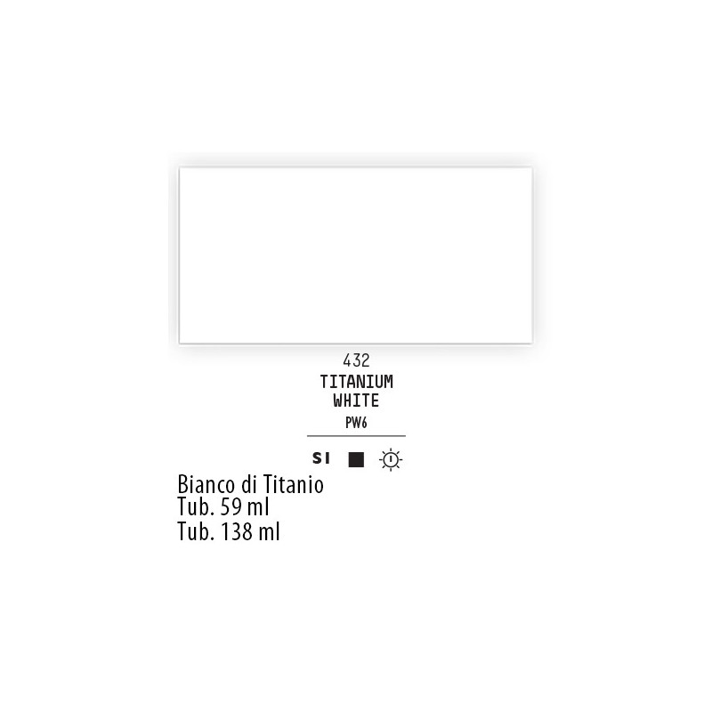 432 - Liquitex Heavy Body Bianco di titanio