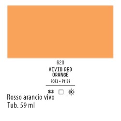 620 - Liquitex Heavy Body Rosso arancio vivo