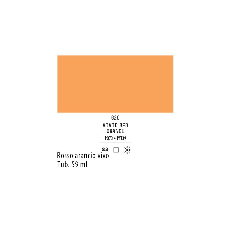 620 - Liquitex Heavy Body Rosso arancio vivo