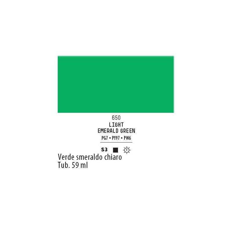 650 - Liquitex Heavy Body Verde smeraldo chiaro