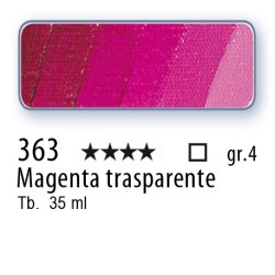 363 - Schmincke Olio Mussini magenta trasparente