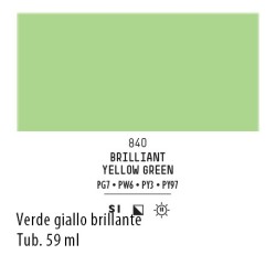 840 - Liquitex Heavy Body Verde giallo brillante