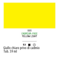 889 - Liquitex Heavy Body Giallo chiaro privo di cadmio