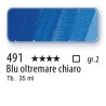 491 - Schmincke Olio Mussini blu oltremare chiaro
