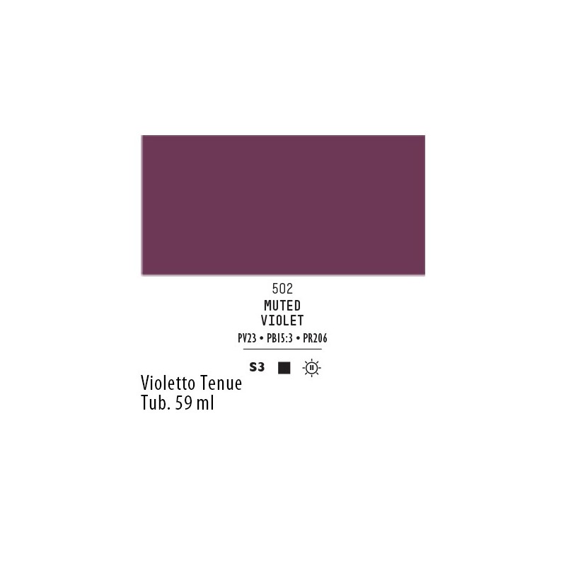502 - Liquitex Heavy Body Violetto tenue