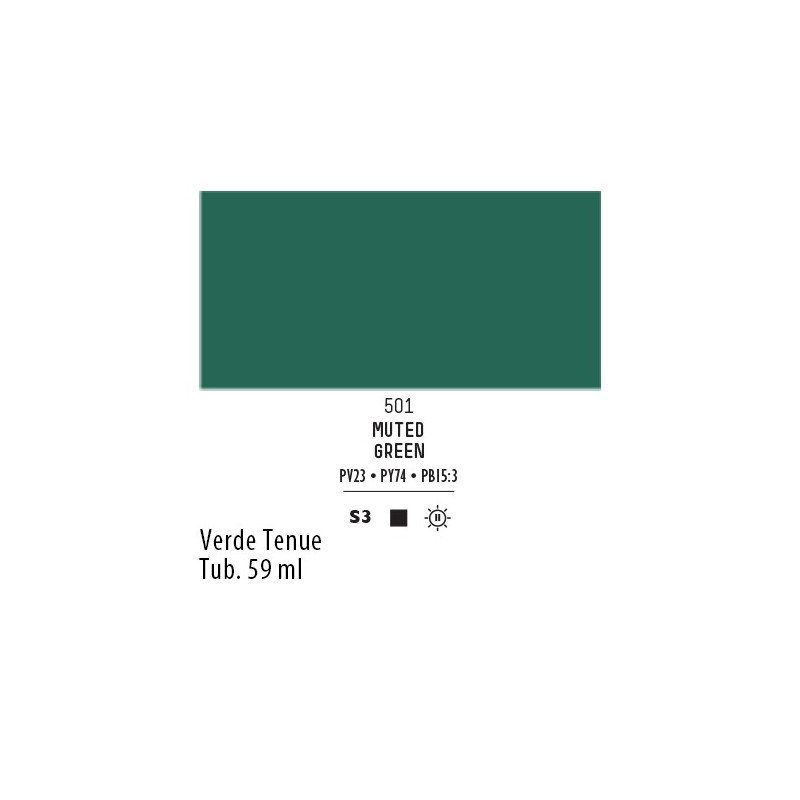 501 - Liquitex Heavy Body Verde tenue