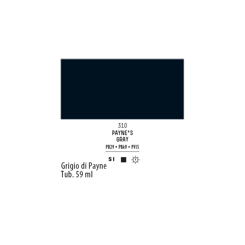 310 - Liquitex Heavy Body Grigio di Payne