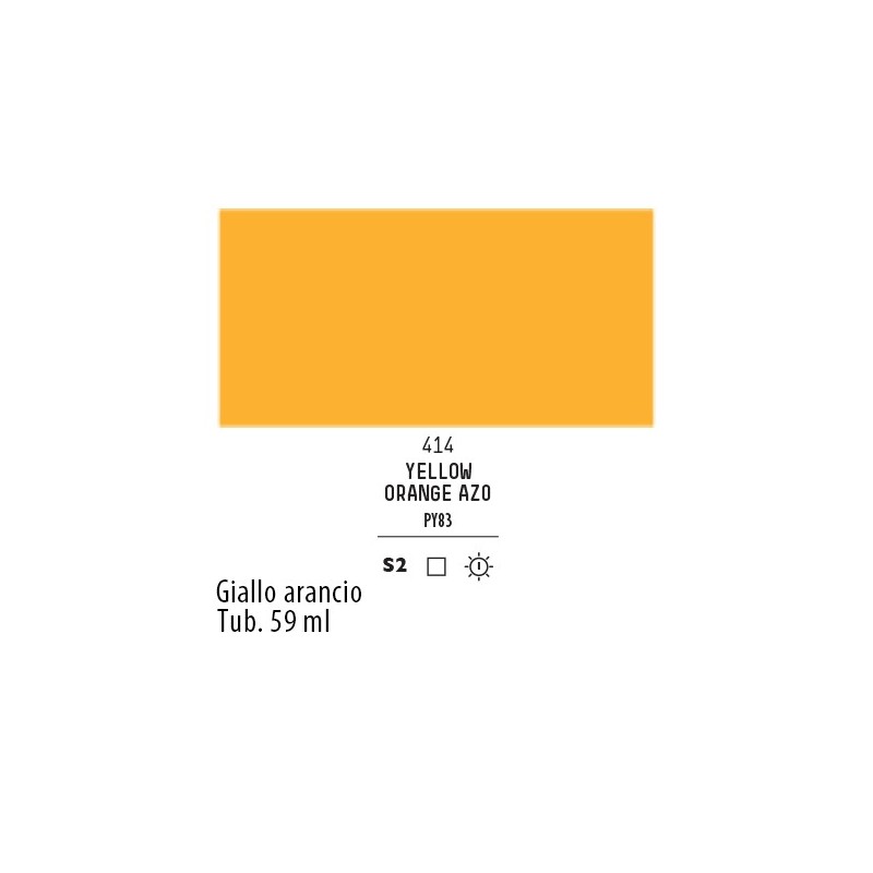414 - Liquitex Heavy Body Giallo arancio