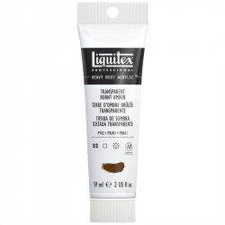 130 - Liquitex Heavy Body Terra d'ombra bruciata trasparente