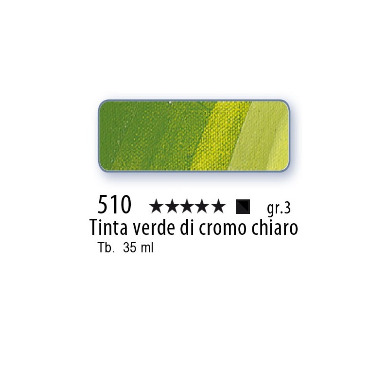510 - Mussini tinta verde di cromo chiaro