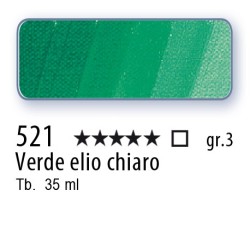 521 - Schmincke Olio Mussini verde elio chiaro
