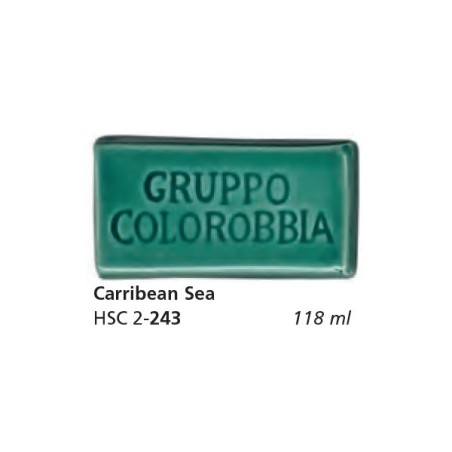 243 - Colorobbia Smalto Carribean sea