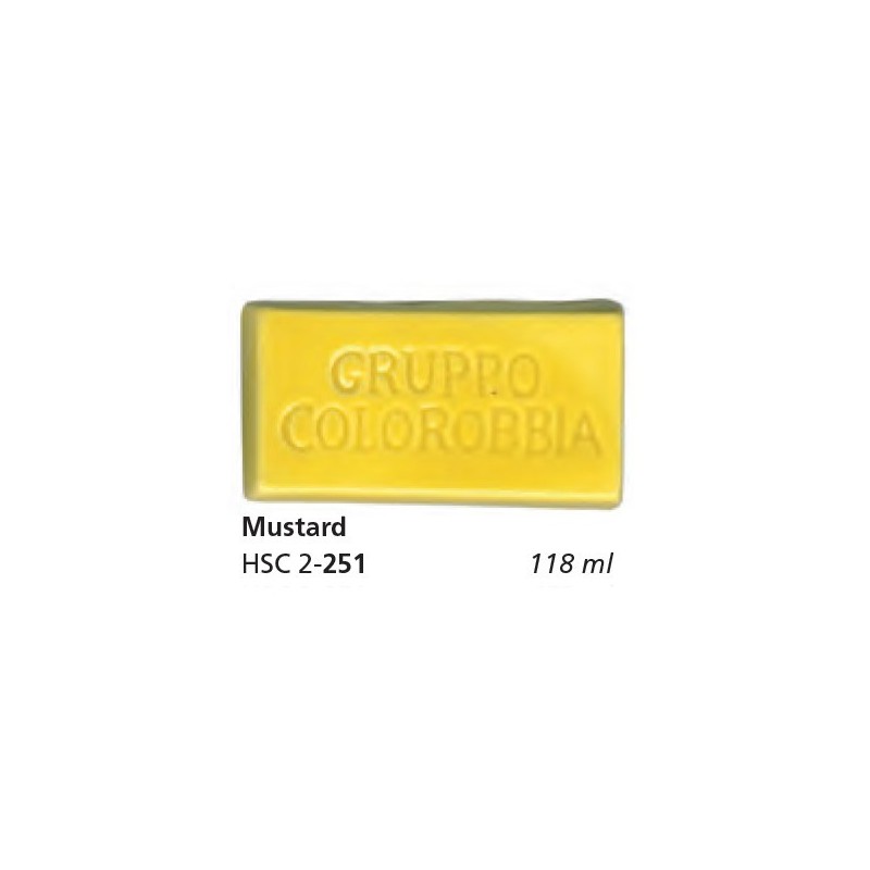 251 - Colorobbia Smalto Mustard