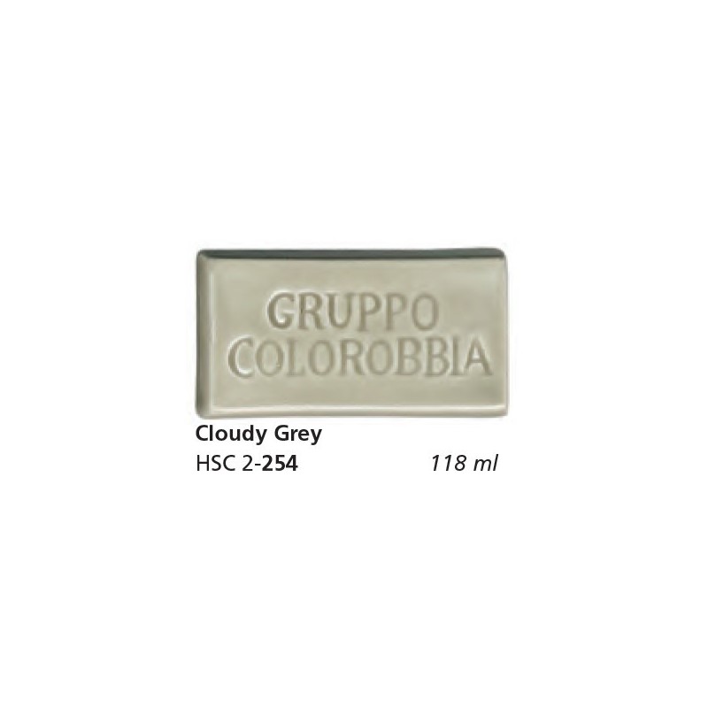 254 - Colorobbia Smalto Cloudy Grey