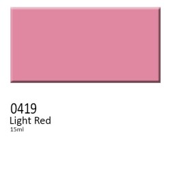 419 -  Colorobbia colore Sottocristallina Light Red