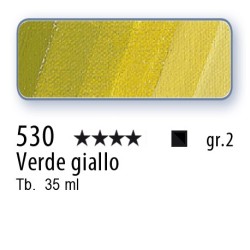 530 - Schmincke Olio Mussini verde giallo