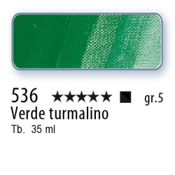 536 - Schmincke Olio Mussini verde turmalino