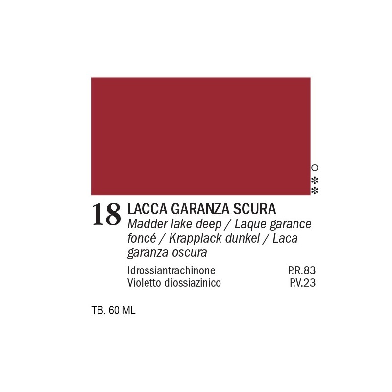 18 - Ferrario Oil Master Lacca di garanza scura