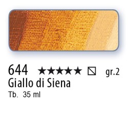 644 - Schmincke Olio Mussini giallo di Siena