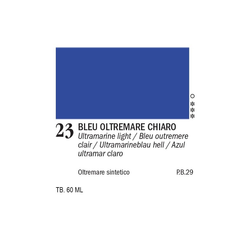 23 - Ferrario Oil Master Bleu oltremare chiaro