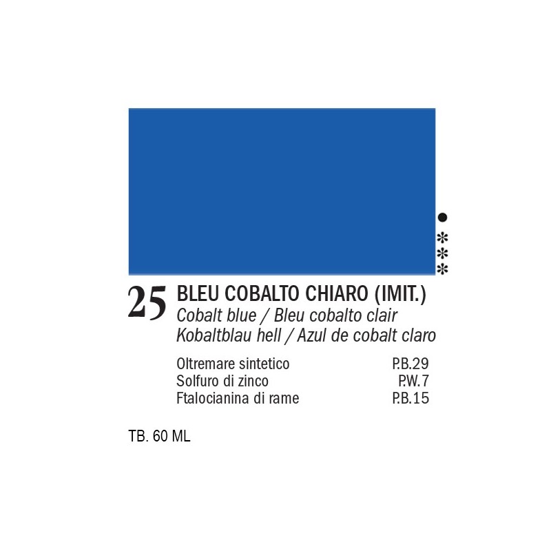 25 - Ferrario Oil Master Bleu cobalto chiaro imit.