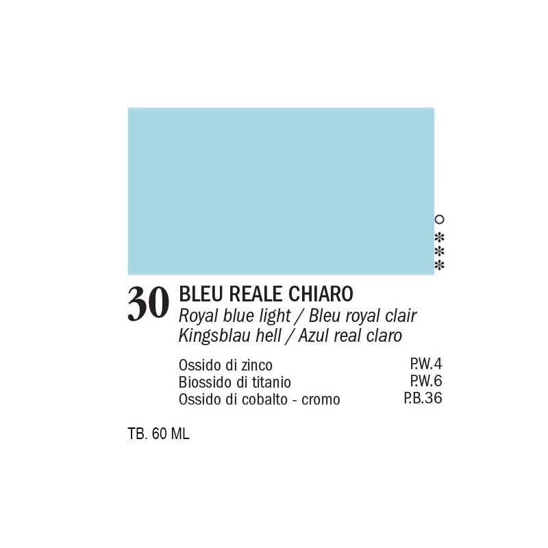 30 - Ferrario Oil Master Bleu Reale chiaro