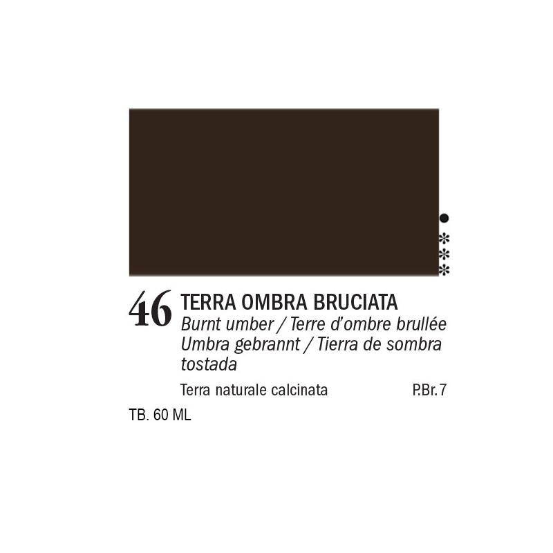 46 - Ferrario Oil Master Terra d'ombra bruciata