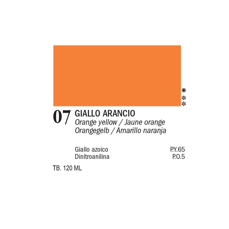 07 - Ferrario Acrylic Master Giallo Arancio