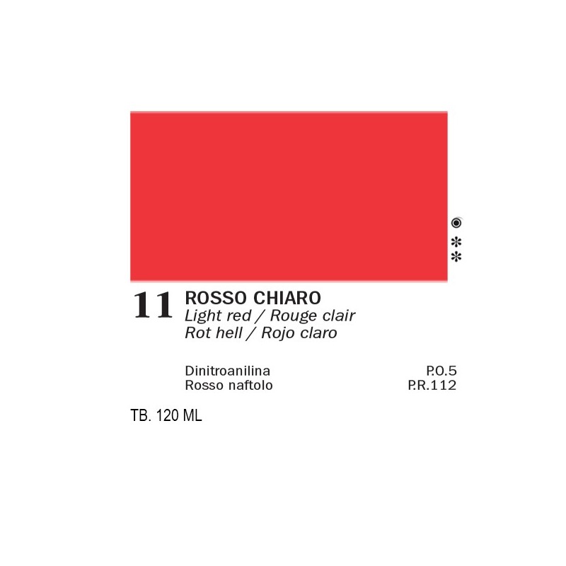 11 - Ferrario Acrylic Master Rosso chiaro