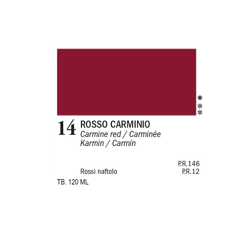 14 - Ferrario Acrylic Master Rosso Carminio
