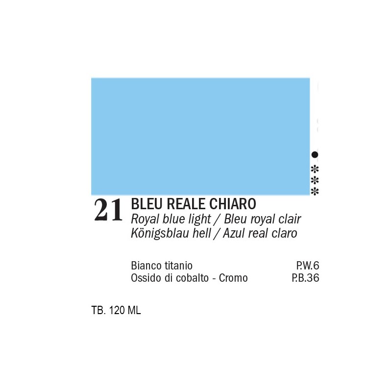 21 - Ferrario Acrylic Master Bleu reale chiaro