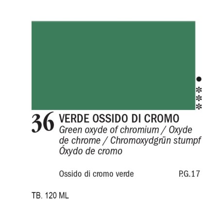 36 - Ferrario Acrylic Master Verde ossido di cromo