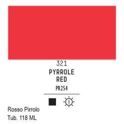 321 - Liquitex Basics acrilico rosso pirrolo