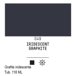049 - Liquitex Basics acrilico grafite iridescente
