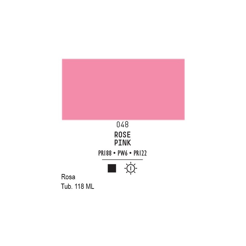 048 - Liquitex Basics acrilico rose pink