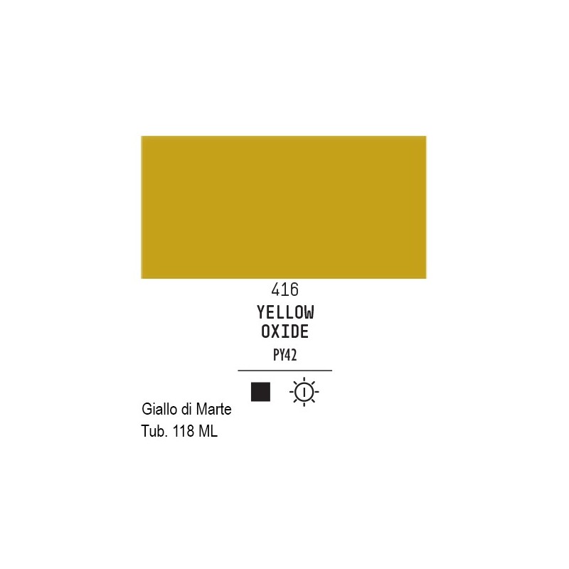 416 - Liquitex Basics acrilico giallo di marte